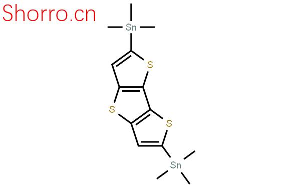 2,6-二(三甲基錫)-二噻吩并[3,2-B:2',3'-D]噻吩結(jié)構(gòu)式圖片|502764-57-0結(jié)構(gòu)式圖片