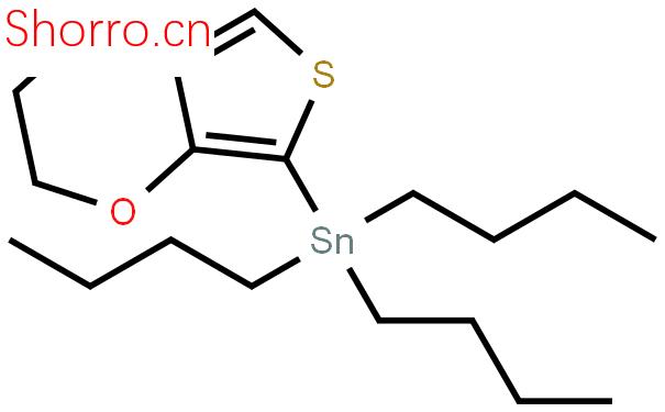 5-三丁基錫-3,4-乙烯基二氧噻吩結(jié)構(gòu)式圖片|175922-79-9結(jié)構(gòu)式圖片