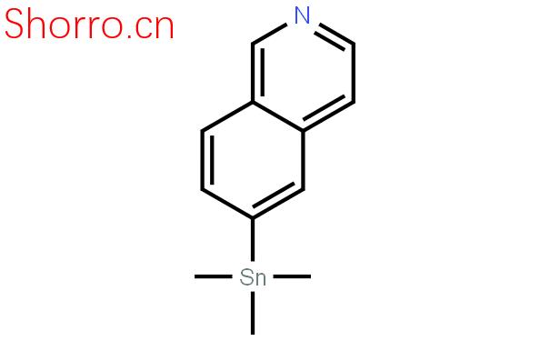 6-三甲基錫異喹啉結(jié)構(gòu)式圖片|552331-36-9結(jié)構(gòu)式圖片
